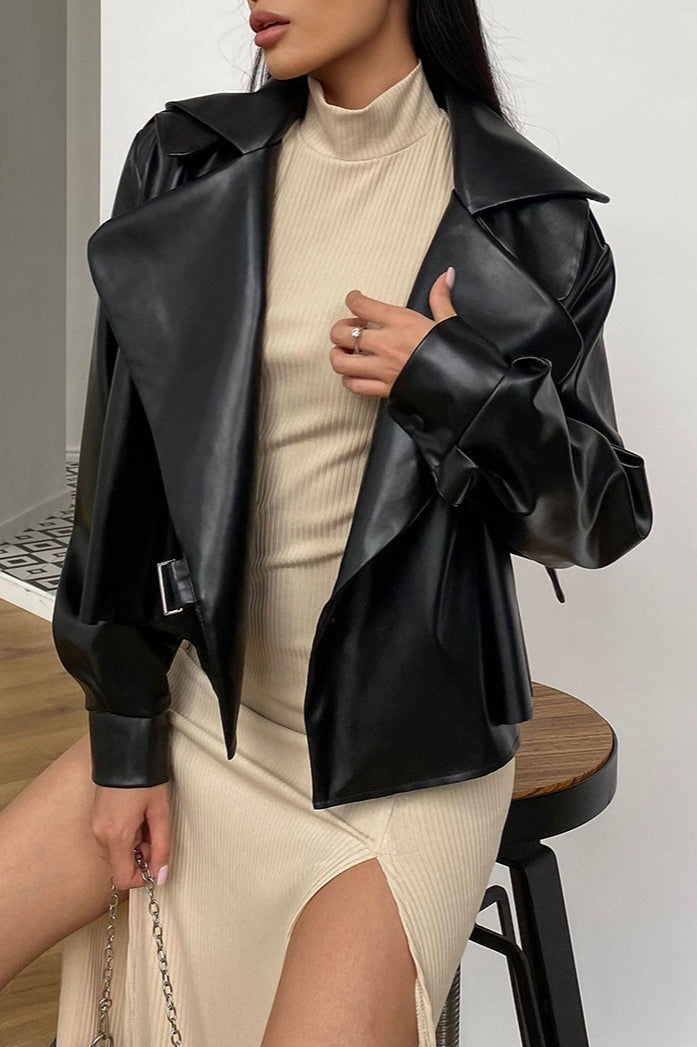 Vintage Moto Leather Jacket