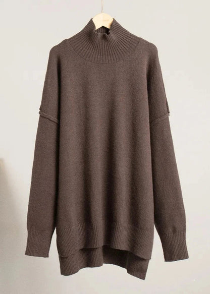 Luxe Comfort - Oversized Knit Sweater and Pants Set