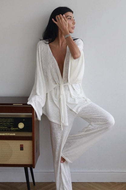 Relaxed Loose Casual Two Piece Set