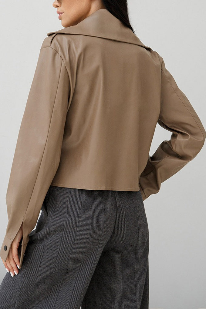 Vintage Moto Leather Jacket