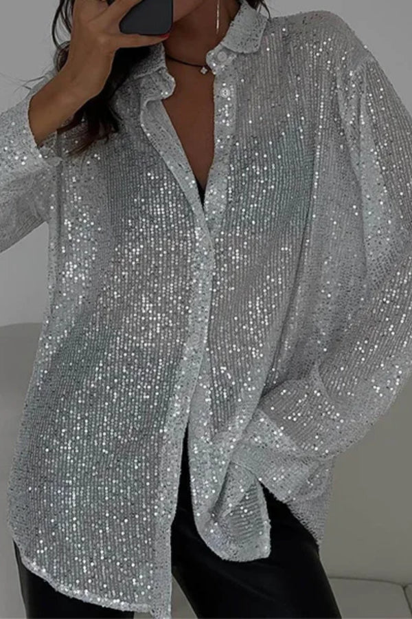 Fashion Personality Bead Shirt