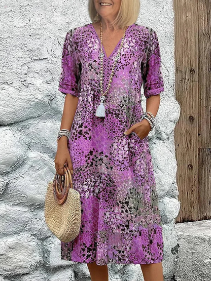Eef | Dress with Beautiful Pattern