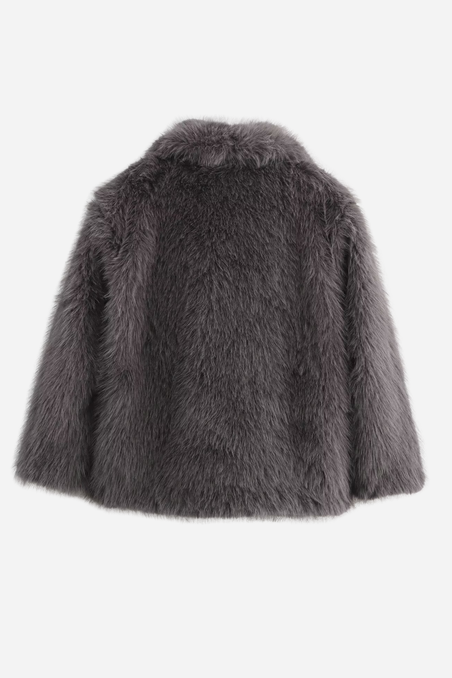 Lucy Faux Fur Shawl Collar Jacket