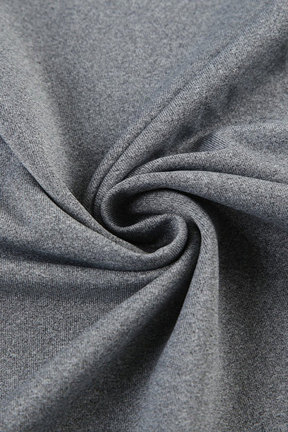 Grey Bodycon Mermaid Maxi Skirt