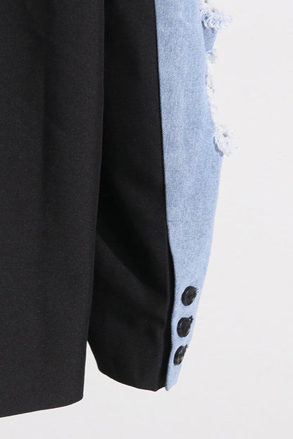 Loose Fit Summer Denim Coat