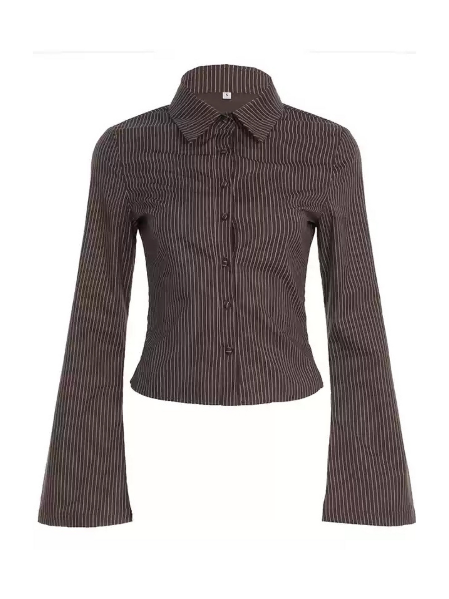 Juliett Striped Button-Up Shirt