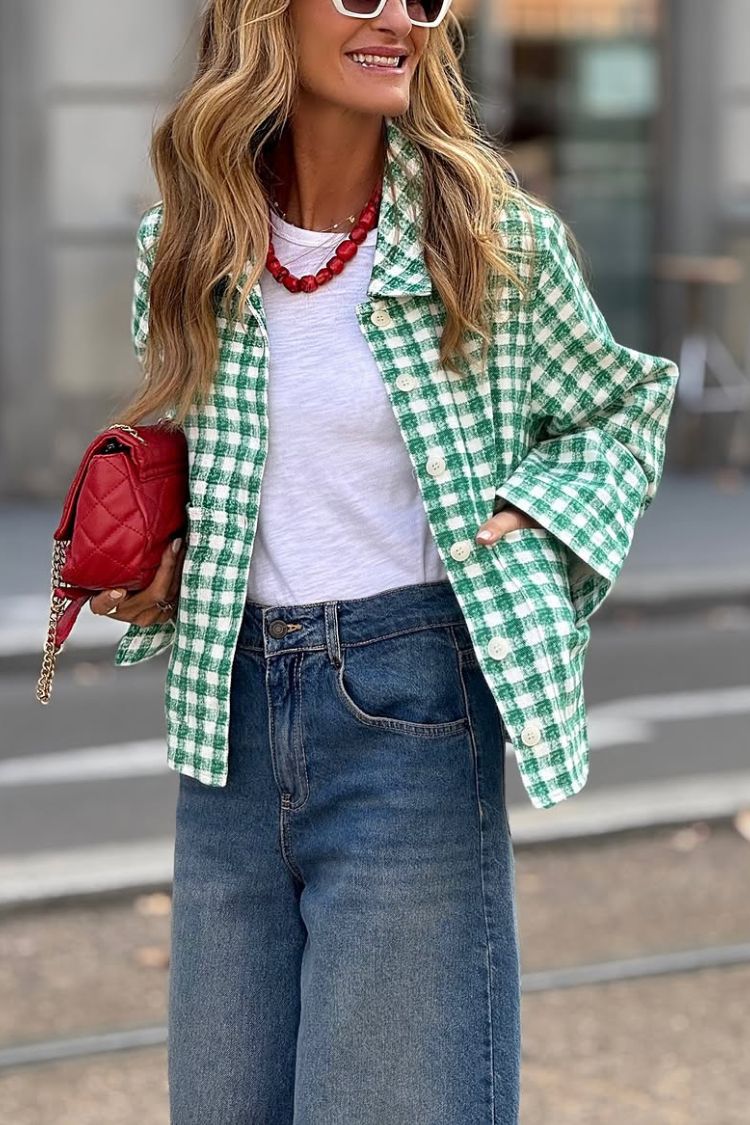 Checked Jacket Esmeralda