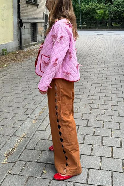 Printed Long-sleeved Jacket