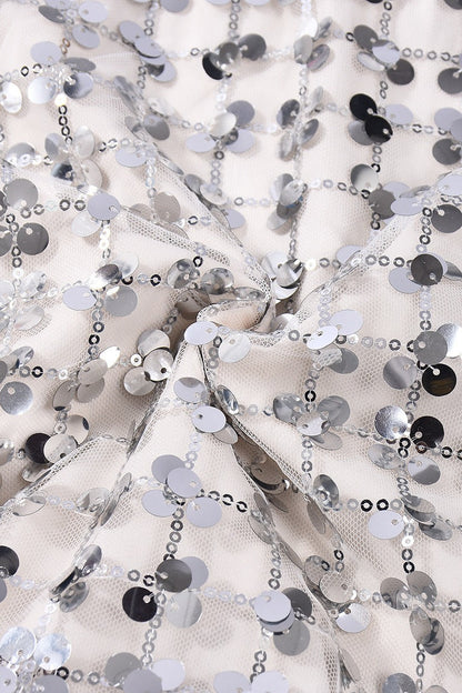 Sequin A-Line Bodycon Skirt