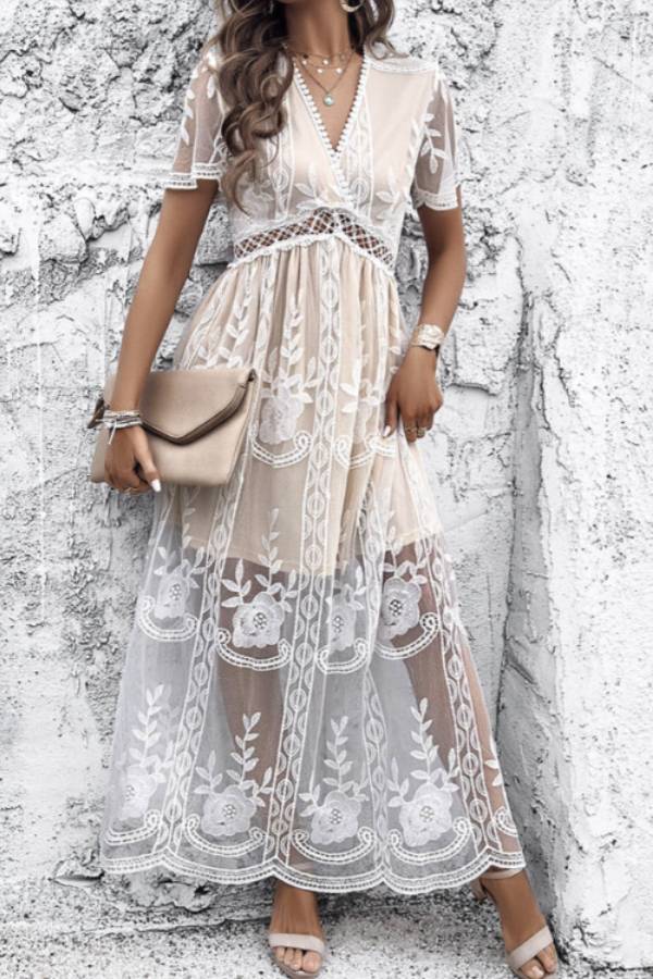 Lace Maxi Dress