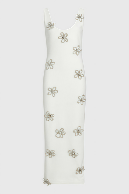 Kimb Floral Diamonds Maxi Dress