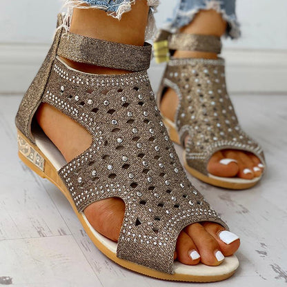Rhinestones Summer Sandals