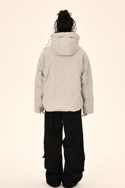 Unisex High Neck Puffer Jacket