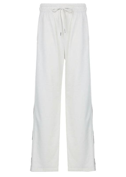 Ribbon Detail Loose Fit Sports Set