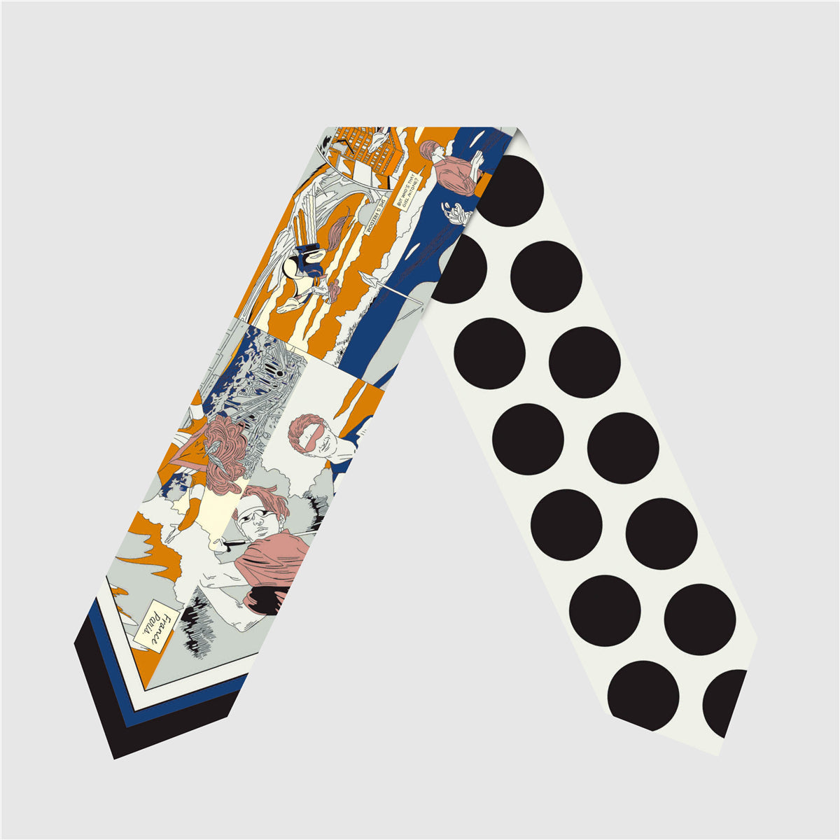 The Lila — Silk Skinny Scarf