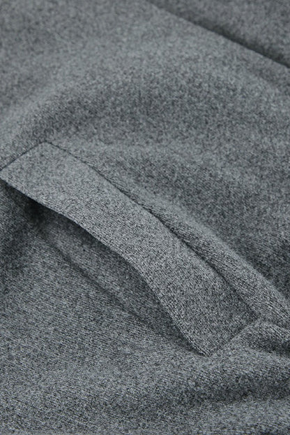 Thick Grey Woolen Jacket