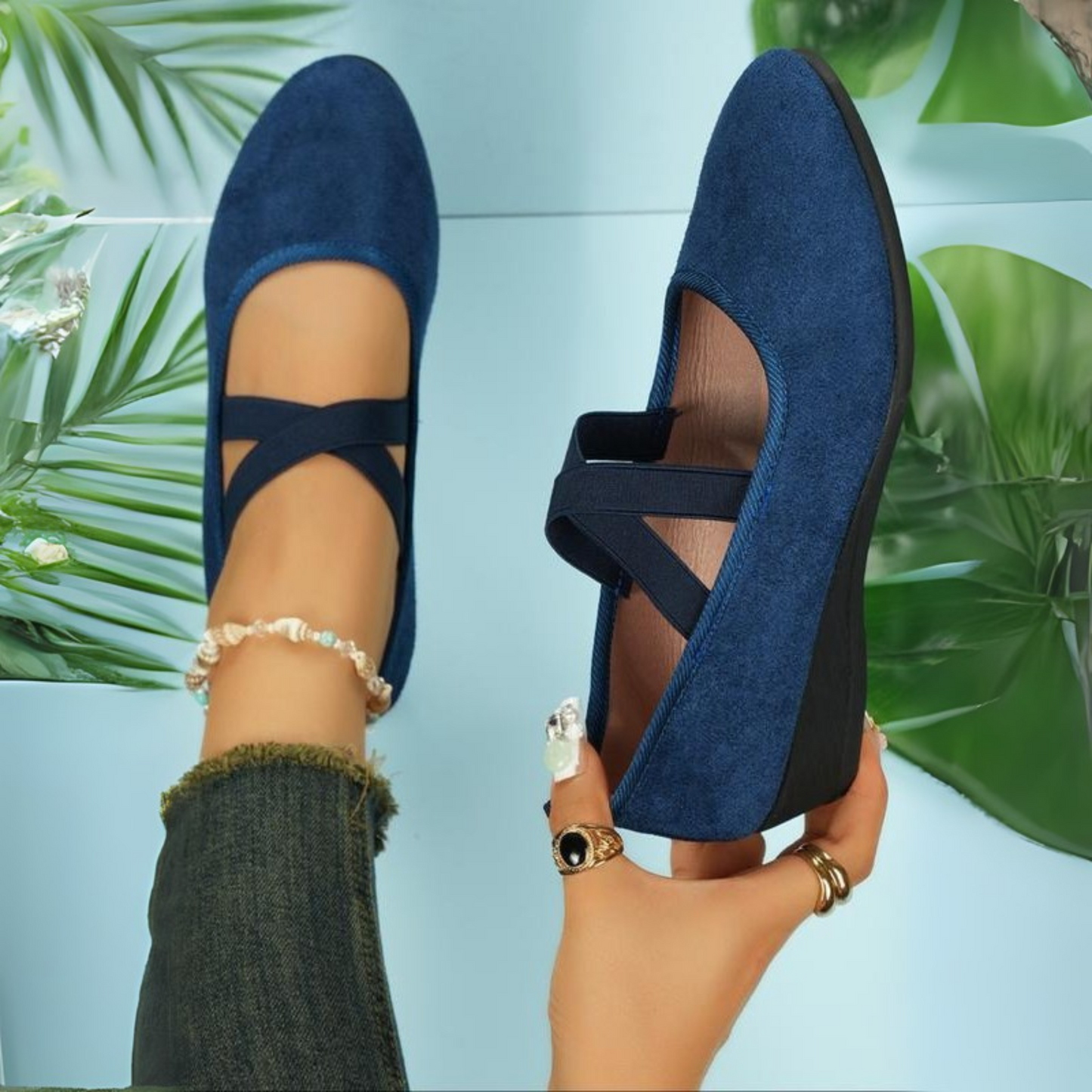 Lila | Closed Wedge Shoes