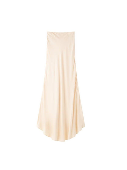 Rhinestone Button-up Shirt & Mermaid Skirt Coord Set