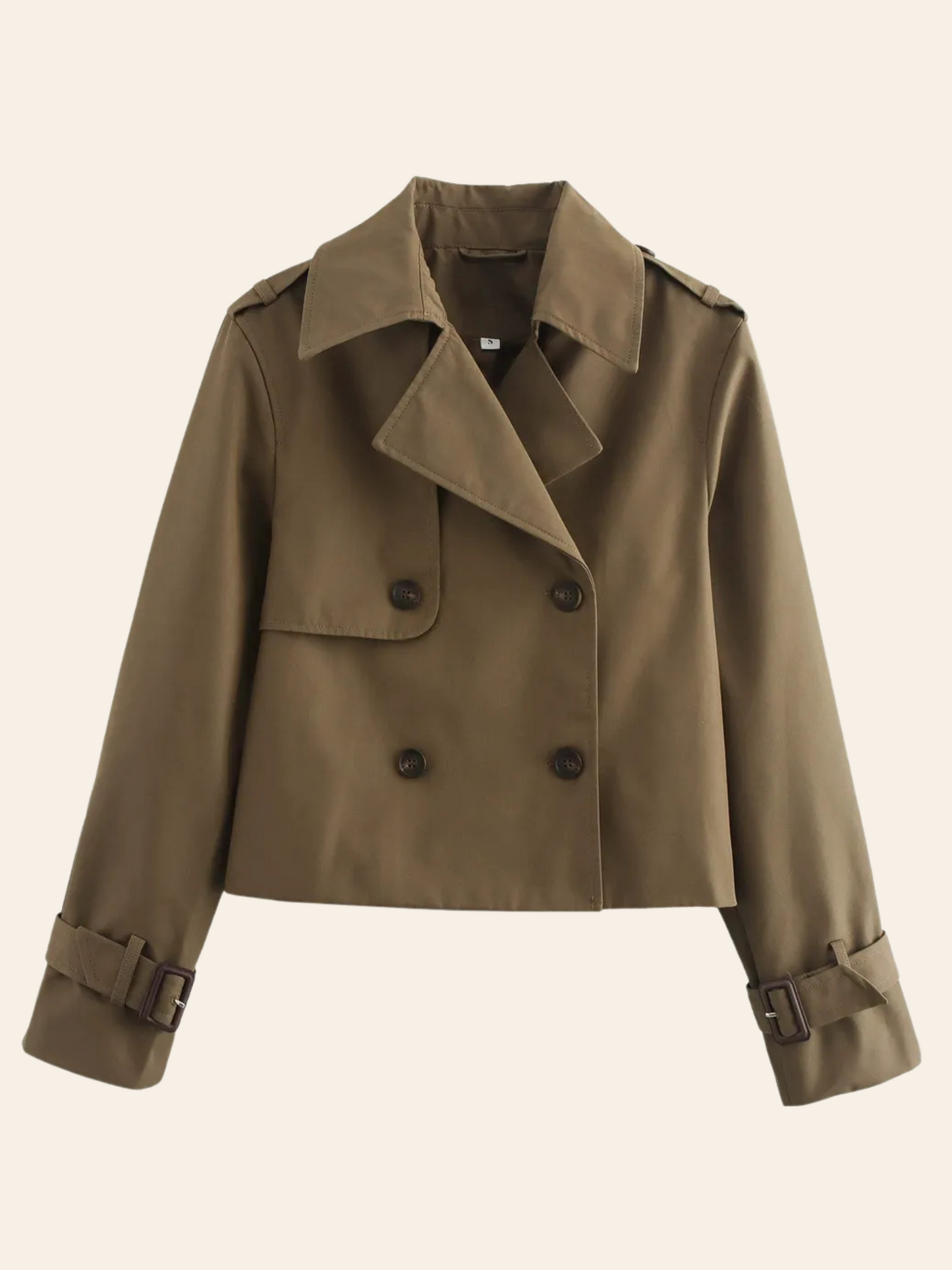 Wilma Double-Breasted Trench Jacket