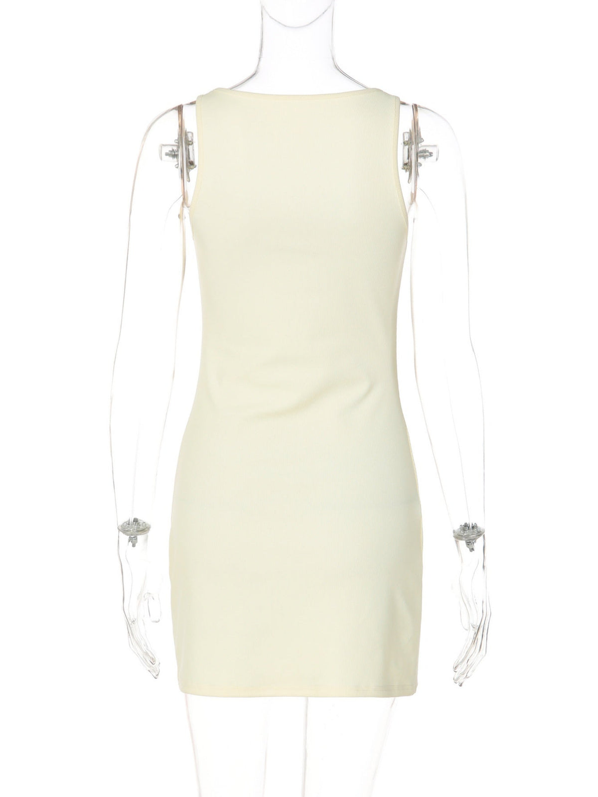 Slim Fit Hip Body Camisoles Mini&Short Dresses