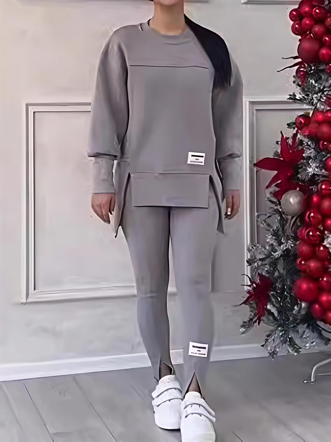 Sweatshirts Pants Sports Leisure 2-piece Sets