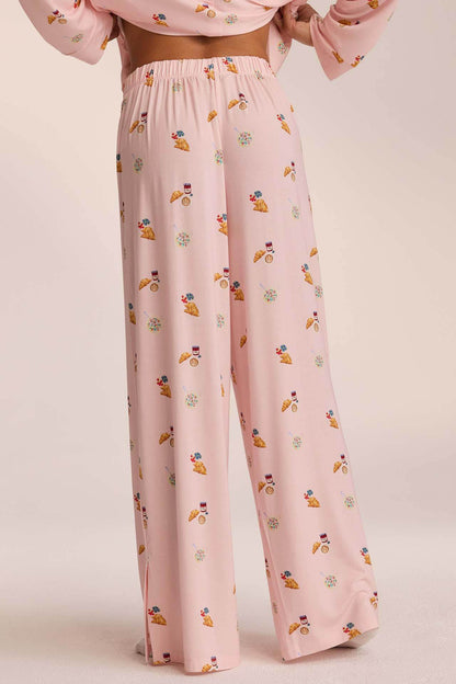 Food Print Pajama Set