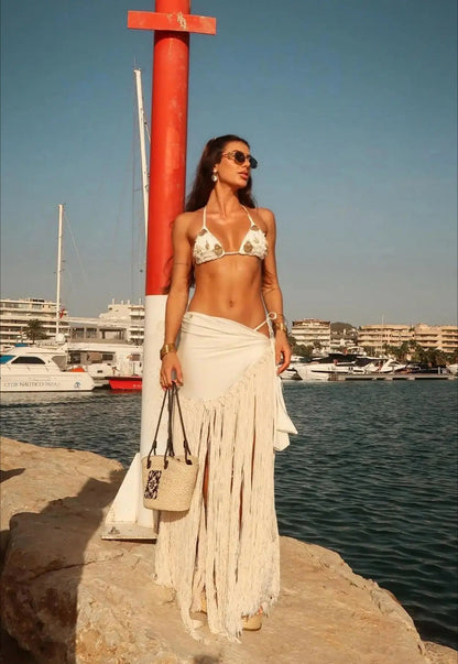 Shell Halter Bikini Set