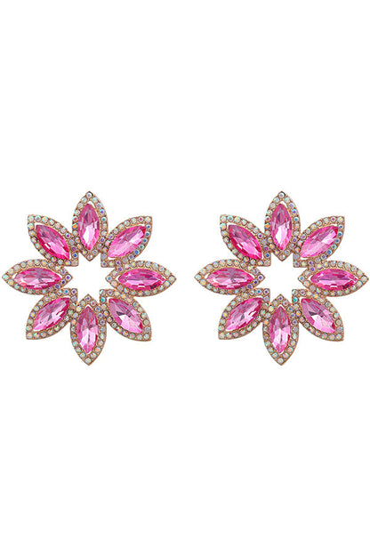 colour Floral Earrings