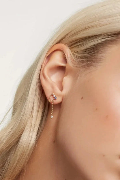 Frances Long Drop Earrings