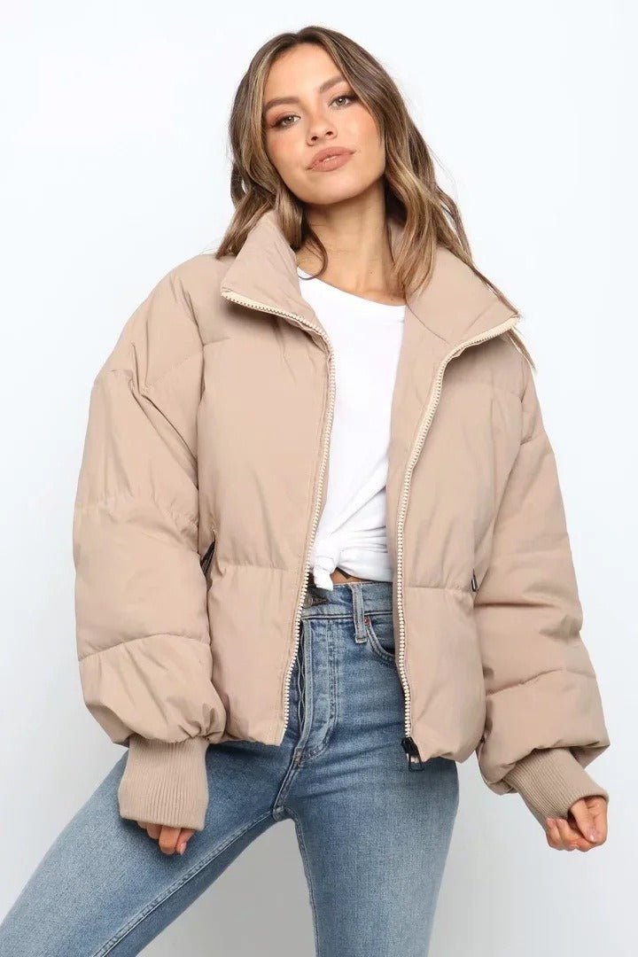 Flowy Insulated Puffer Jacket