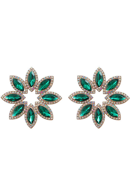 colour Floral Earrings
