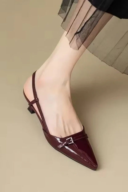 Morgan Slingback Heels
