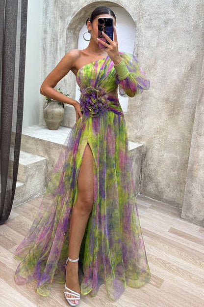 Ava | Elegant Split Dress