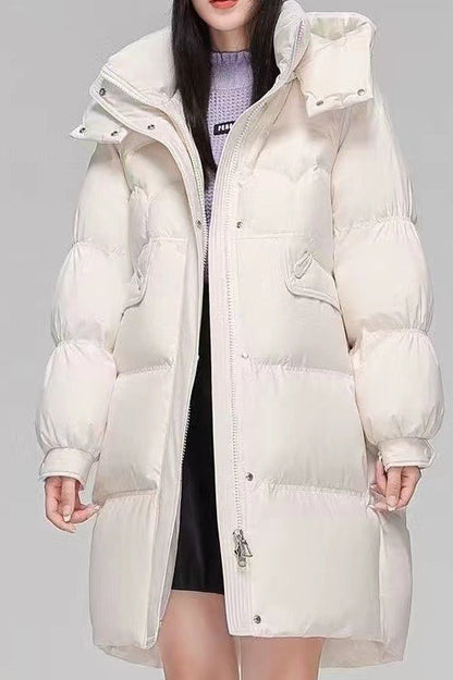 Long Oversize Insulated Puffer Jacket