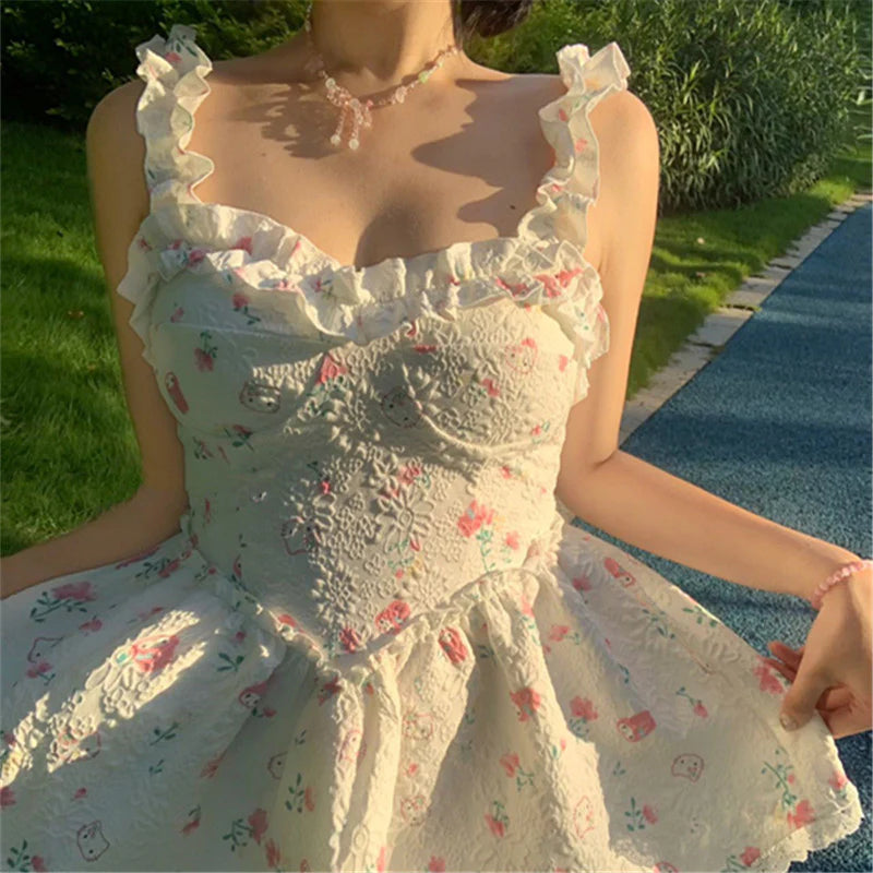 Sweet Cute Floral Dress