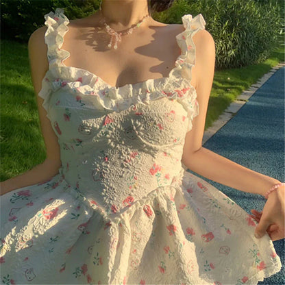 Sweet Cute Floral Dress