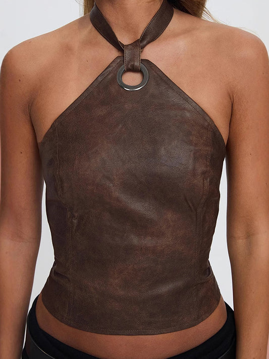 American Hottie Sexy Halter Vest