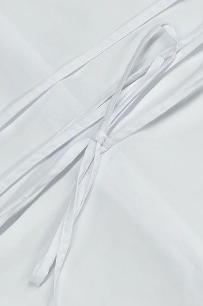Versatile Lapel Collar Blouse