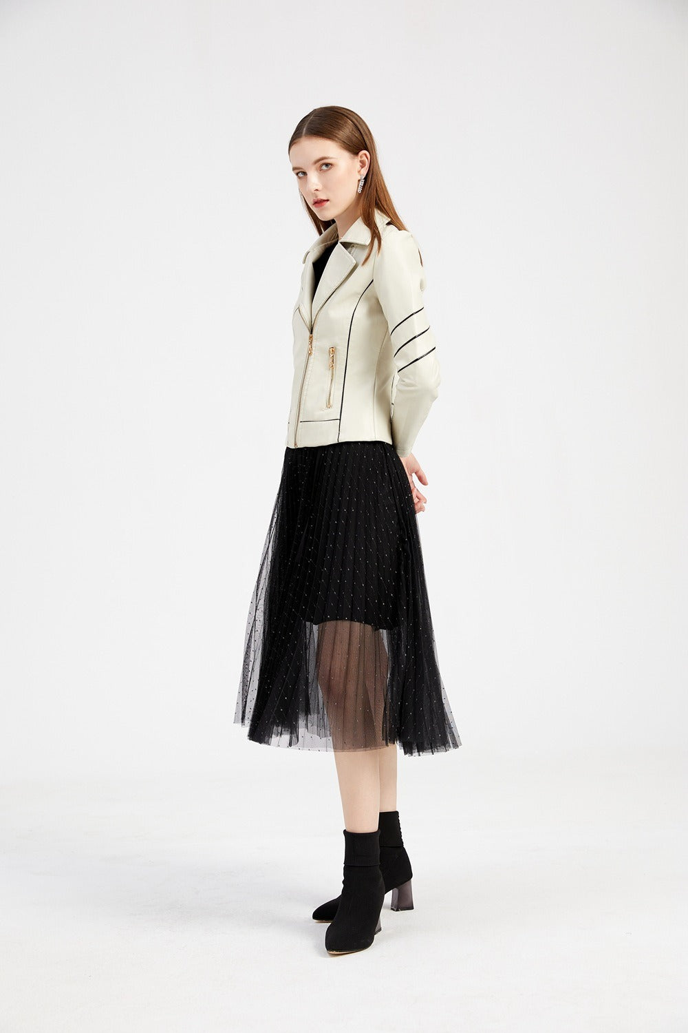 Lightweight PU Moto Jacket