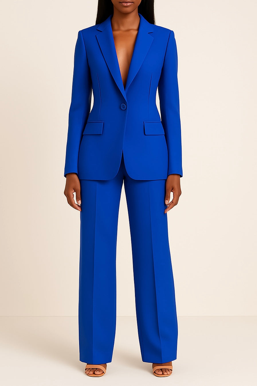 The Ella Set — Tailored Blazer & Wide-Leg Trousers