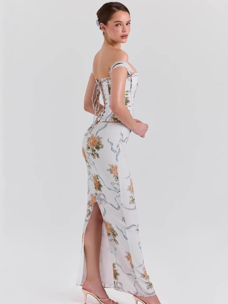 Fishbone Strapless Slim Fit Dress Hot Girl Collection