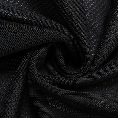 Mesh sweetheart neck solid tube maxi dress