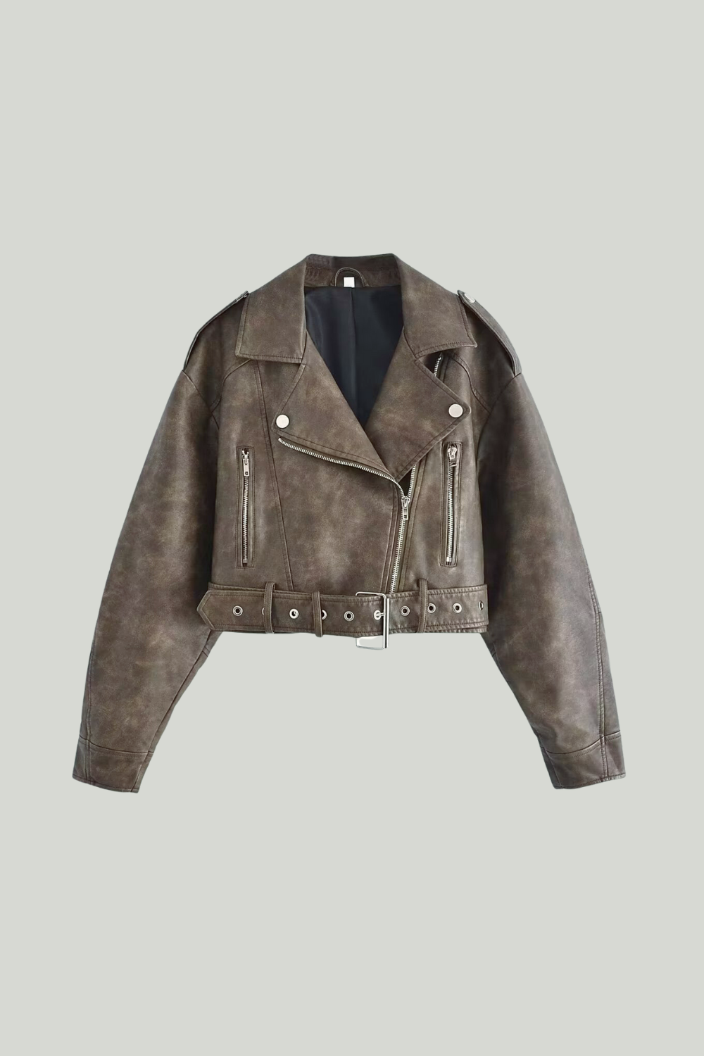 Clara Lapel Collar Cropped Jacket