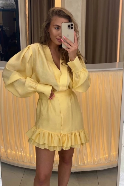 Yiping Story Reappears Mini Dress