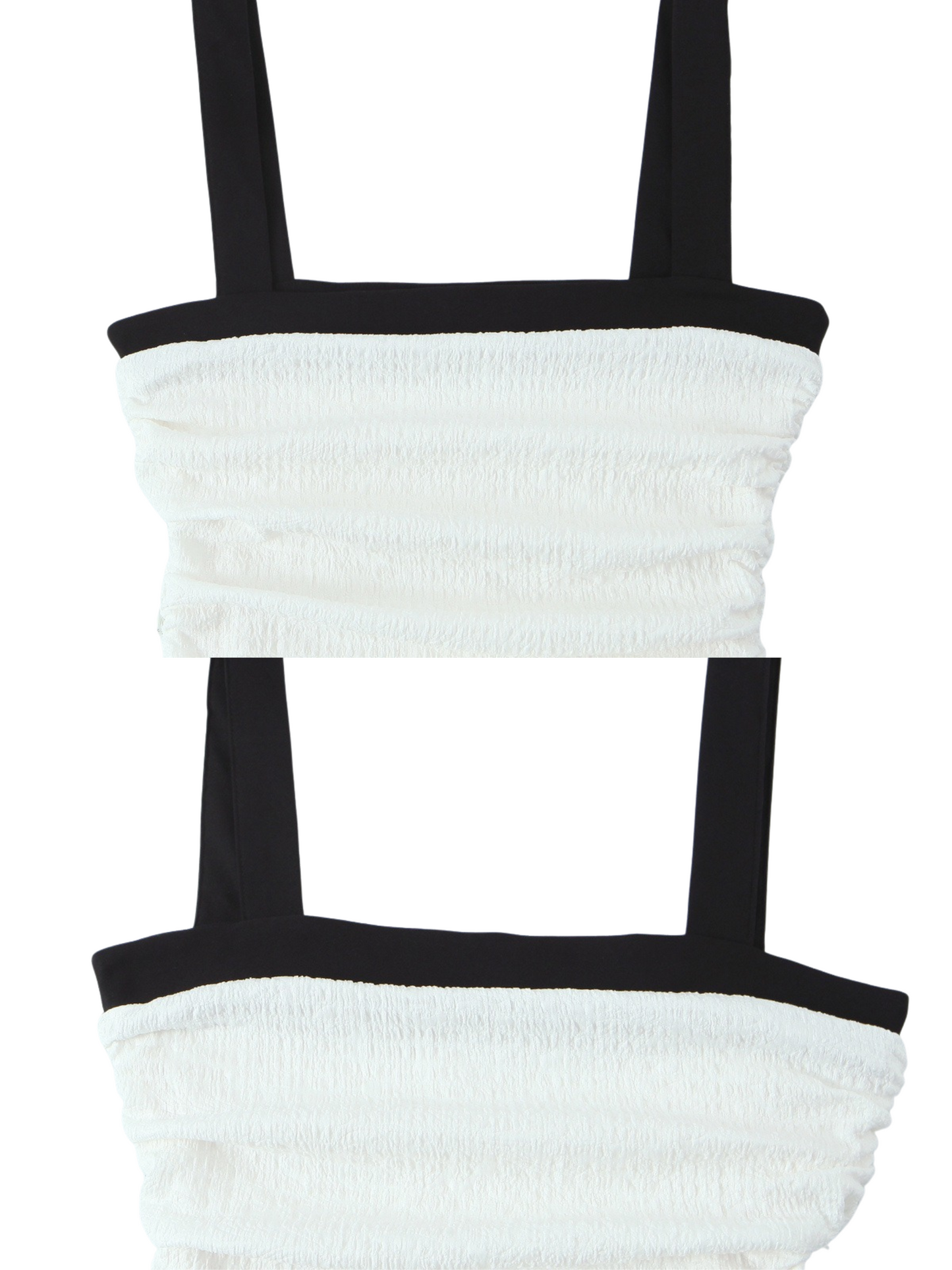 Zahara Contrast Trim Bubble Dress
