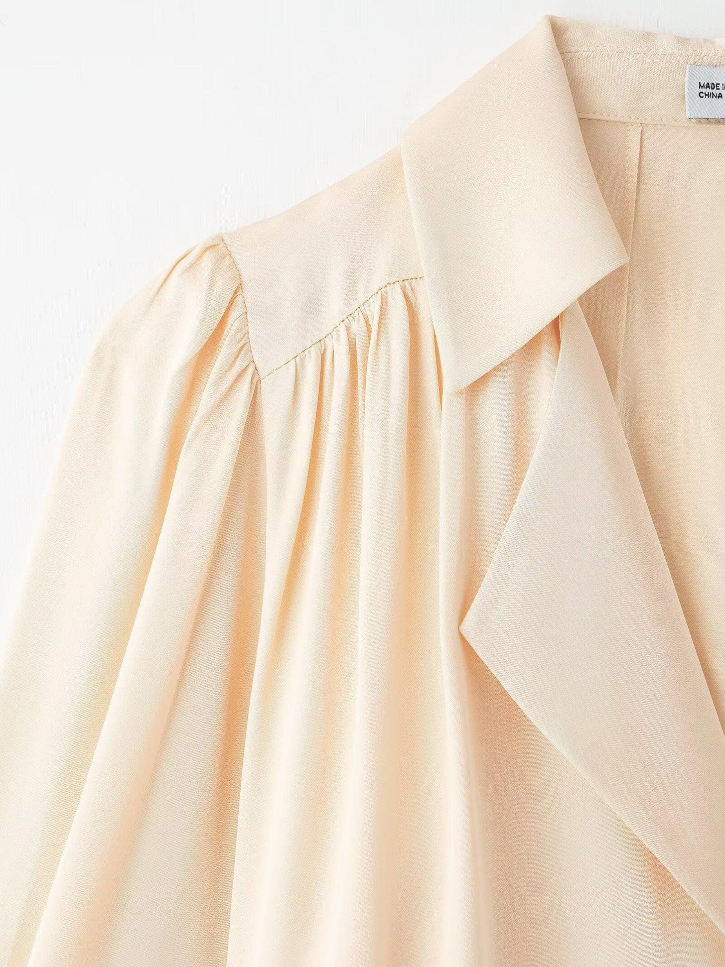 Rhinestone Button-up Shirt & Mermaid Skirt Coord Set