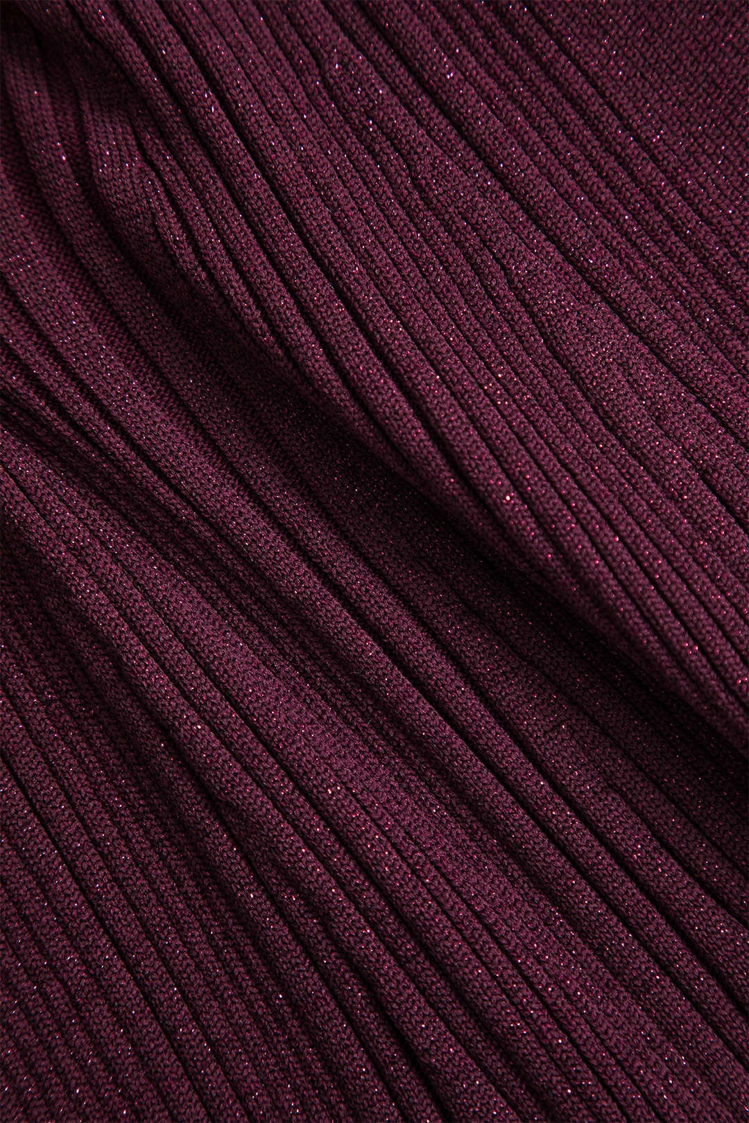 Bernice V-neck Flare Cuffs Knit Midi Dress