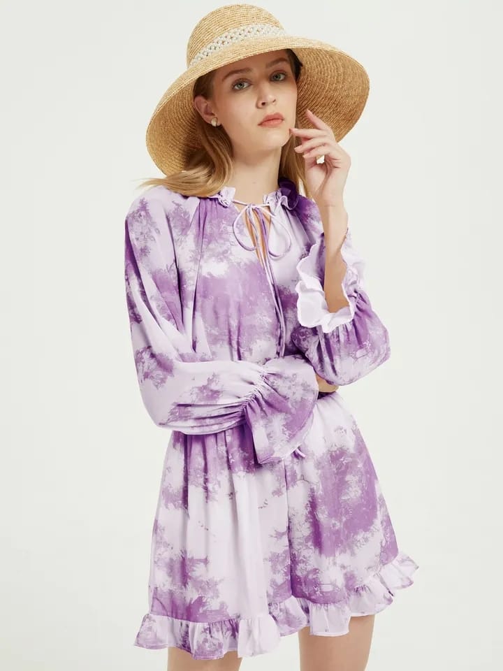 Floral Chiffon Dress