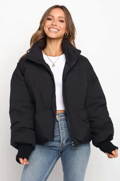 Flowy Insulated Puffer Jacket