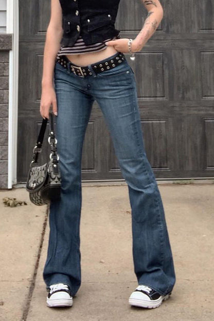 Elegant Women’s Flared Jean